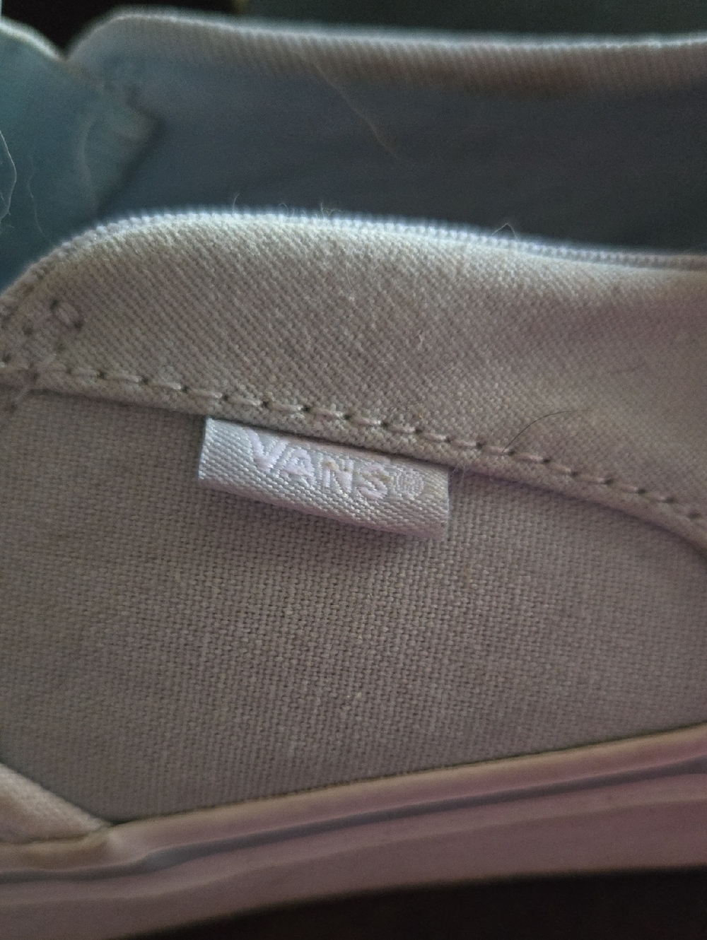 Blue Checkered Vans - Picture 3 of 3
